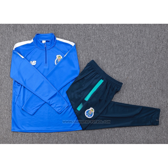 Chandal de Sudadera del Porto 2023-2024 Azul